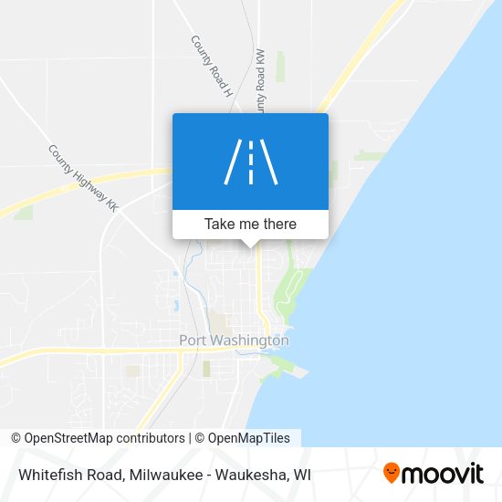 Whitefish Road map