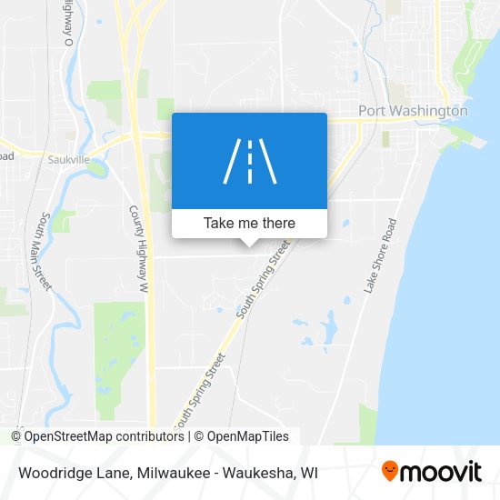 Woodridge Lane map