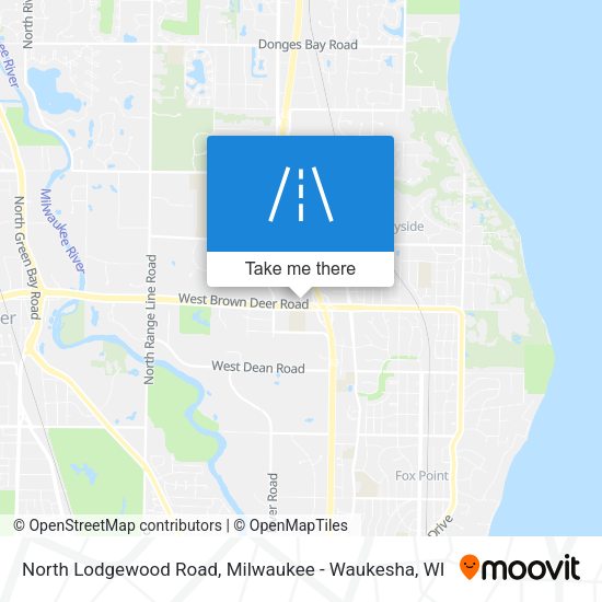 Mapa de North Lodgewood Road