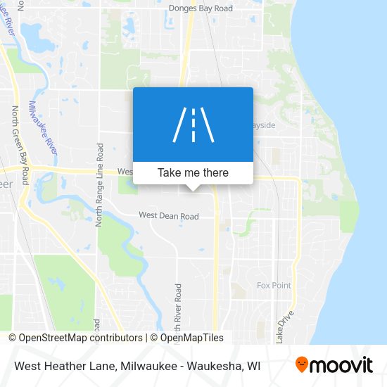 Mapa de West Heather Lane