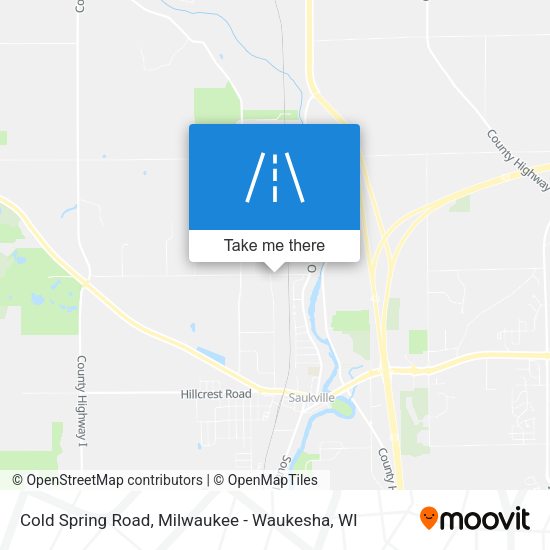 Mapa de Cold Spring Road