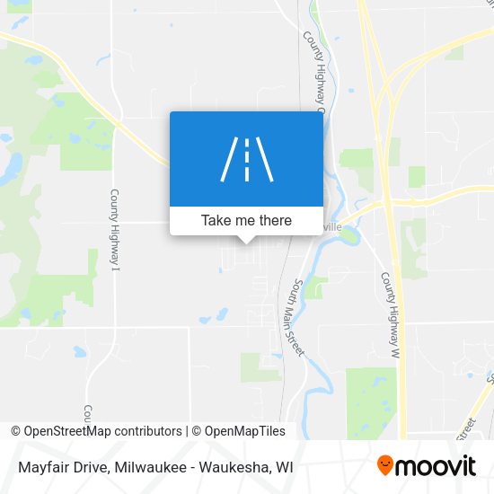 Mapa de Mayfair Drive