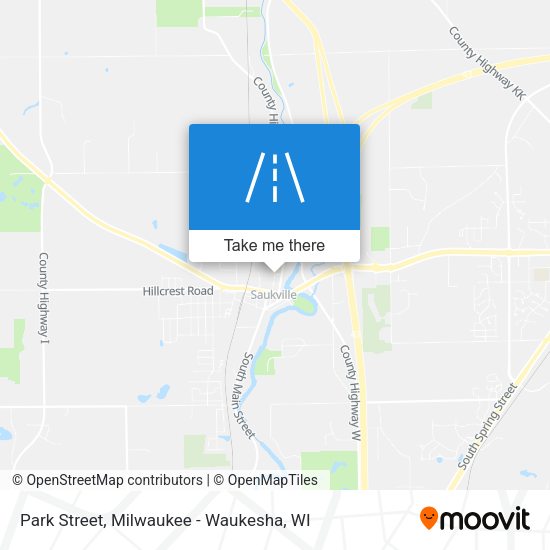 Park Street map