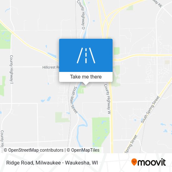 Ridge Road map