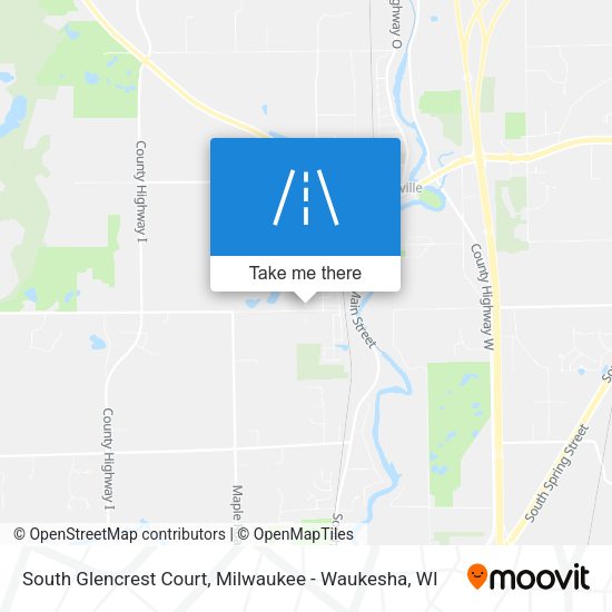 South Glencrest Court map