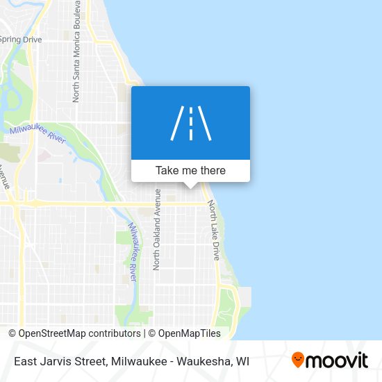 Mapa de East Jarvis Street