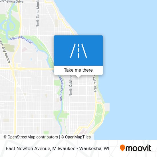 East Newton Avenue map