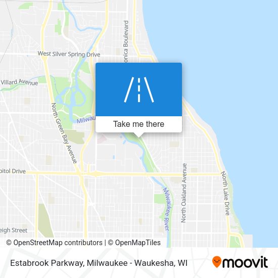 Estabrook Parkway map