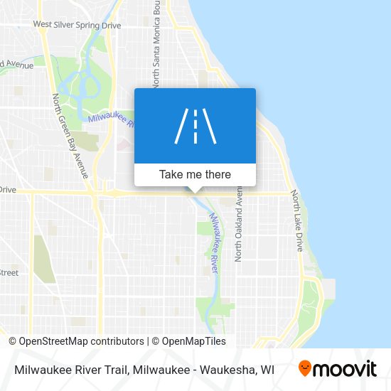 Milwaukee River Trail map