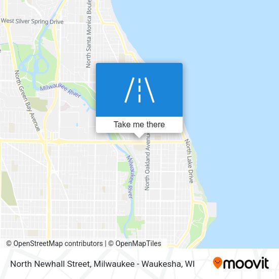 North Newhall Street map