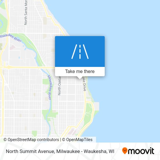 Mapa de North Summit Avenue