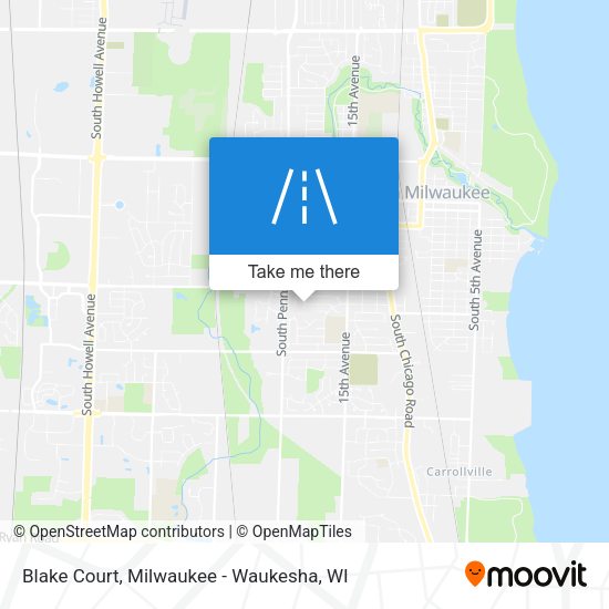 Blake Court map