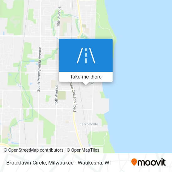 Brooklawn Circle map