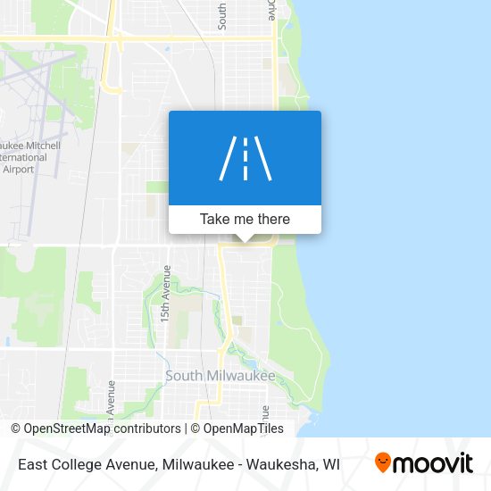 Mapa de East College Avenue