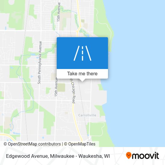 Edgewood Avenue map