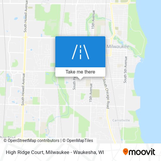 High Ridge Court map