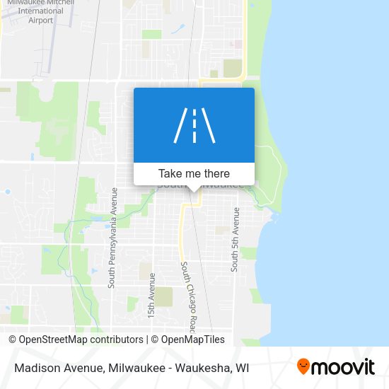 Mapa de Madison Avenue