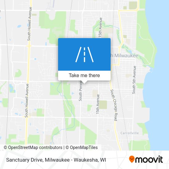 Sanctuary Drive map