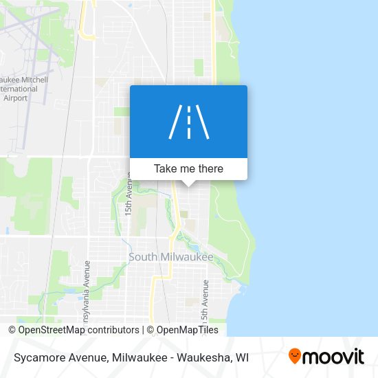 Sycamore Avenue map