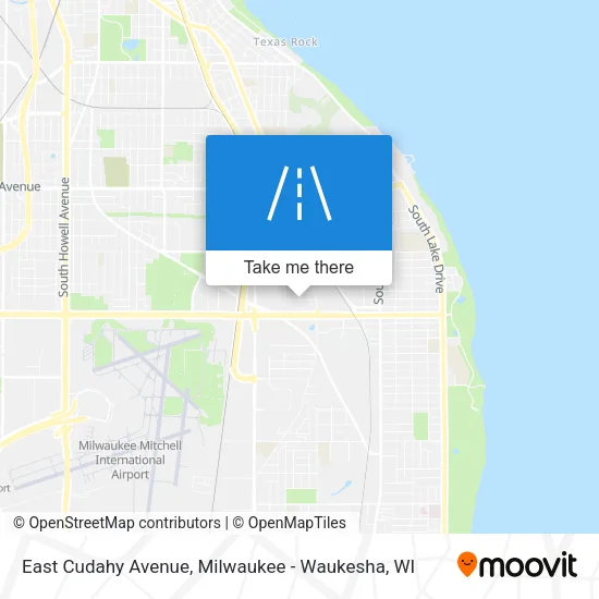 Mapa de East Cudahy Avenue