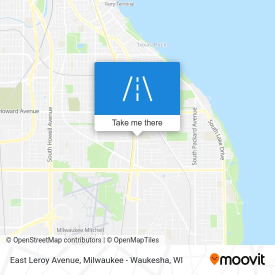 Mapa de East Leroy Avenue