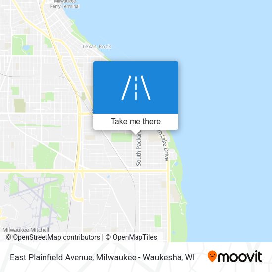 East Plainfield Avenue map