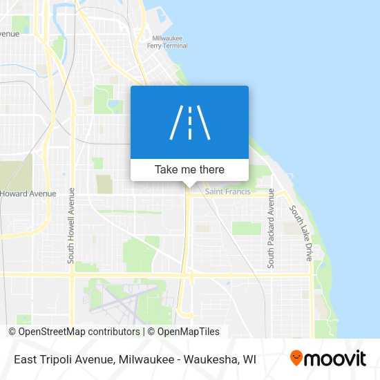 Mapa de East Tripoli Avenue