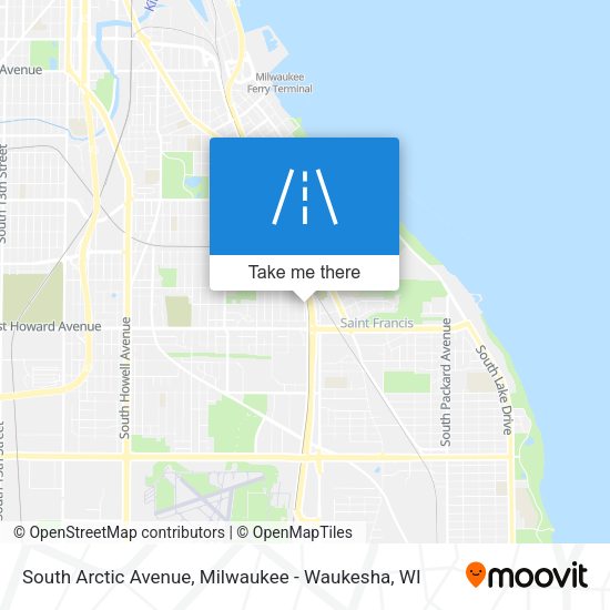 Mapa de South Arctic Avenue
