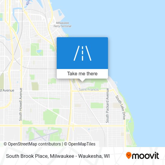 South Brook Place map