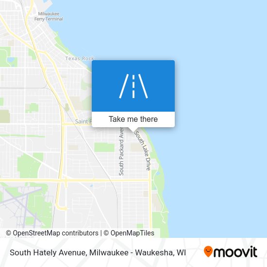 Mapa de South Hately Avenue