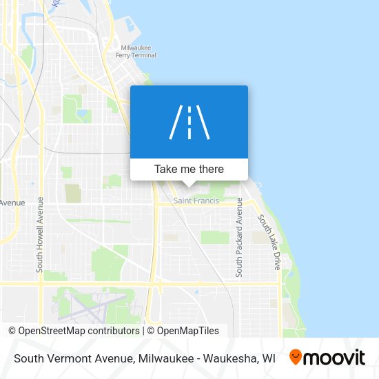Mapa de South Vermont Avenue