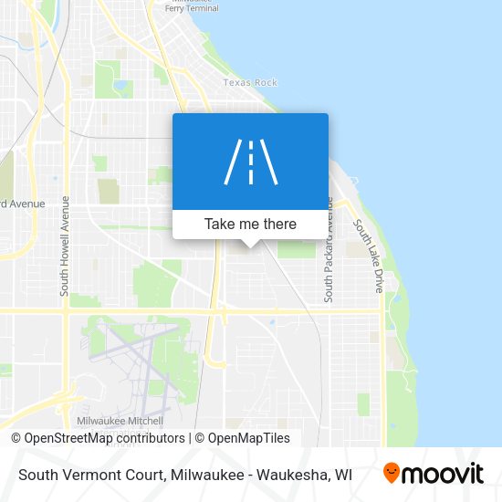 Mapa de South Vermont Court