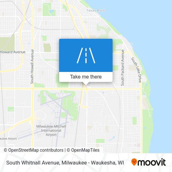 South Whitnall Avenue map