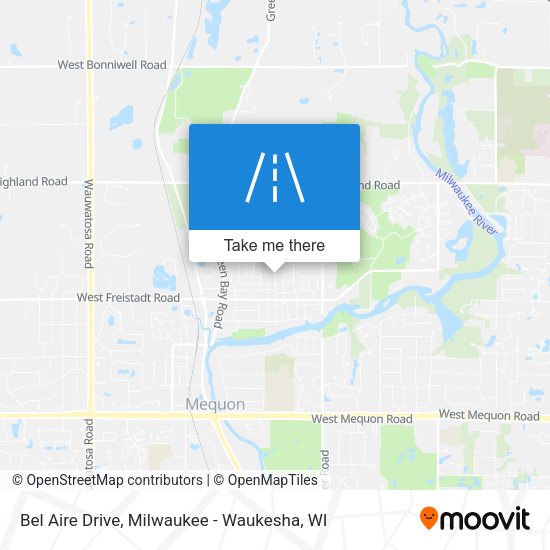 Bel Aire Drive map