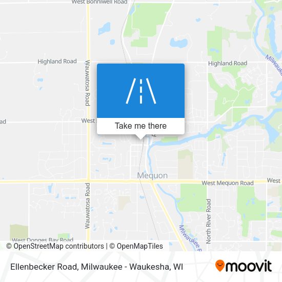 Mapa de Ellenbecker Road
