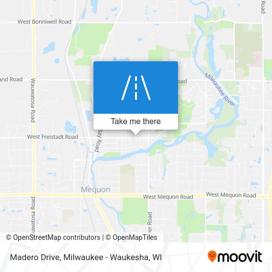 Mapa de Madero Drive