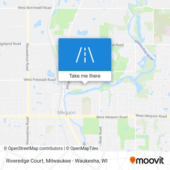 Mapa de Riveredge Court