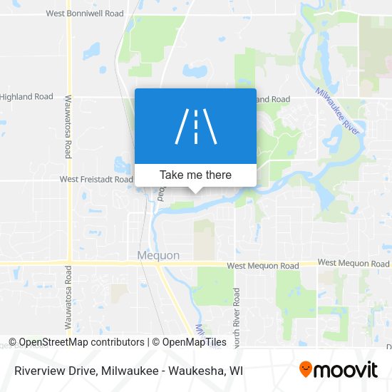 Mapa de Riverview Drive