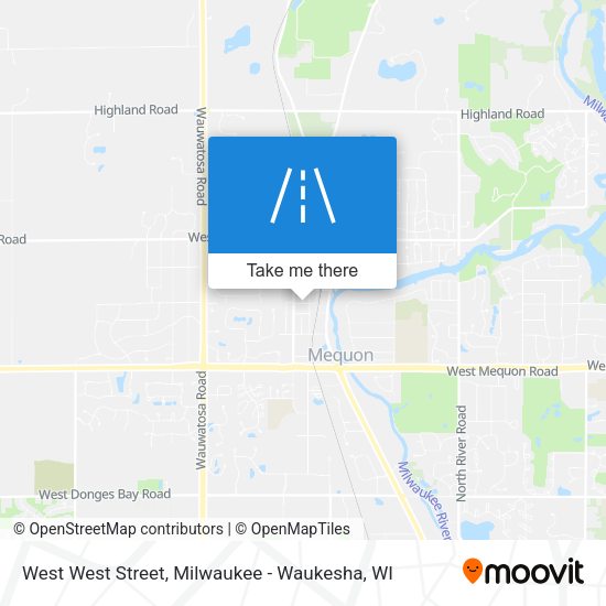 West West Street map