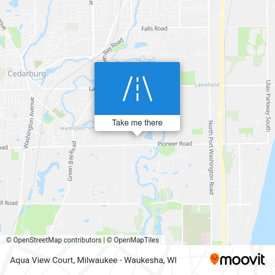Aqua View Court map