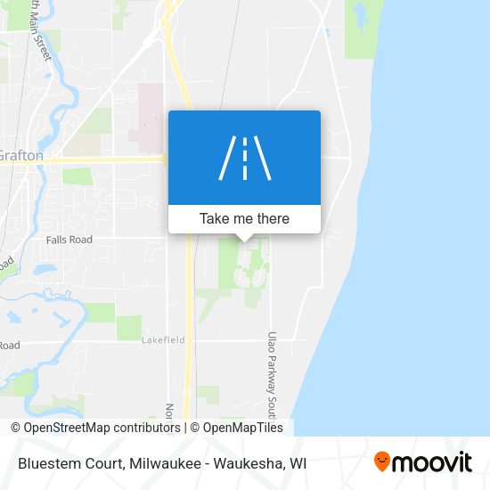 Bluestem Court map