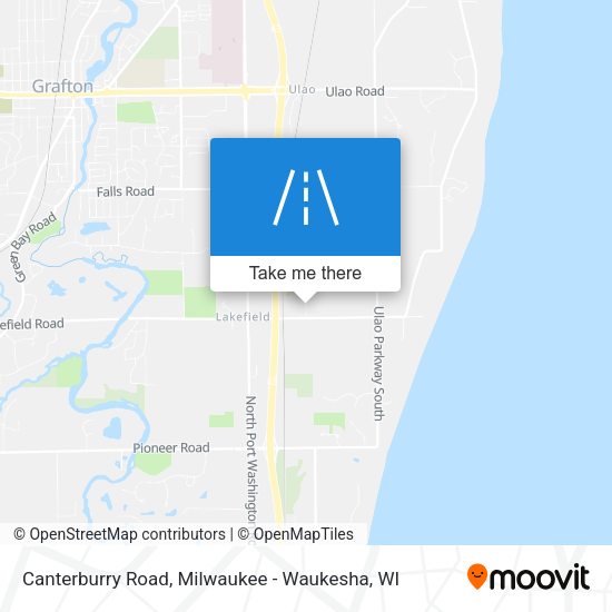 Canterburry Road map