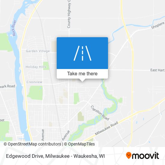 Mapa de Edgewood Drive