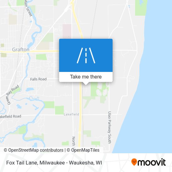 Fox Tail Lane map
