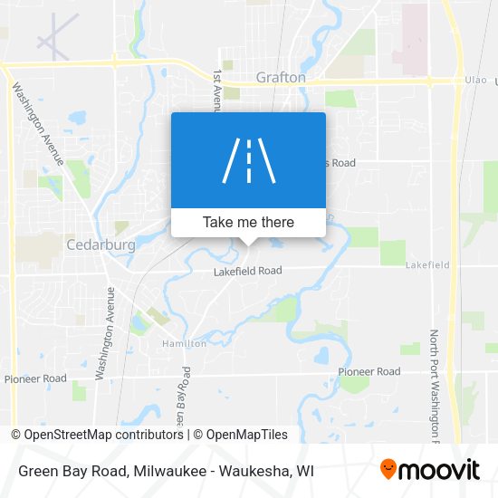 Mapa de Green Bay Road