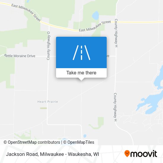 Jackson Road map