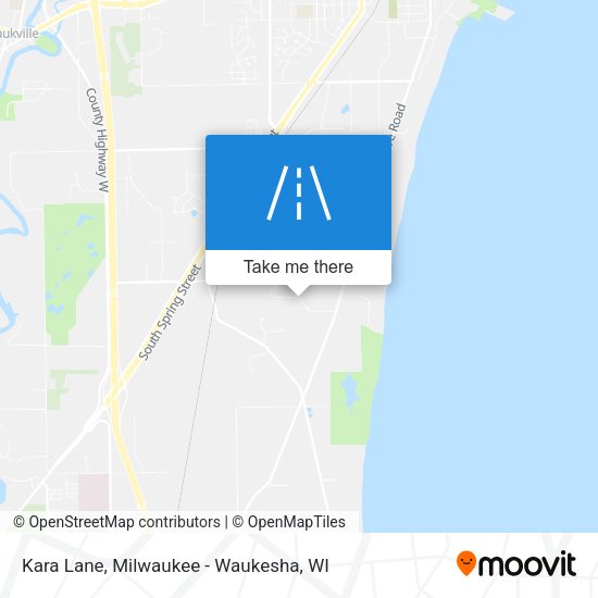 Kara Lane map