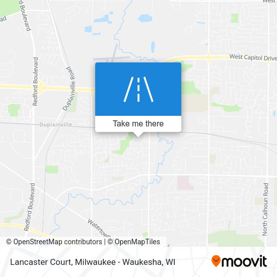 Lancaster Court map