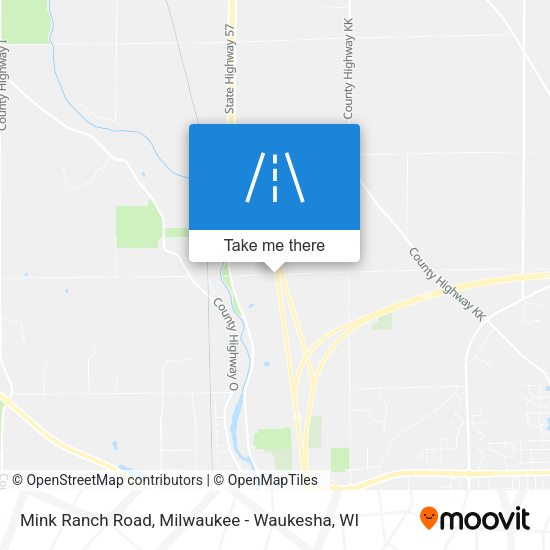 Mink Ranch Road map