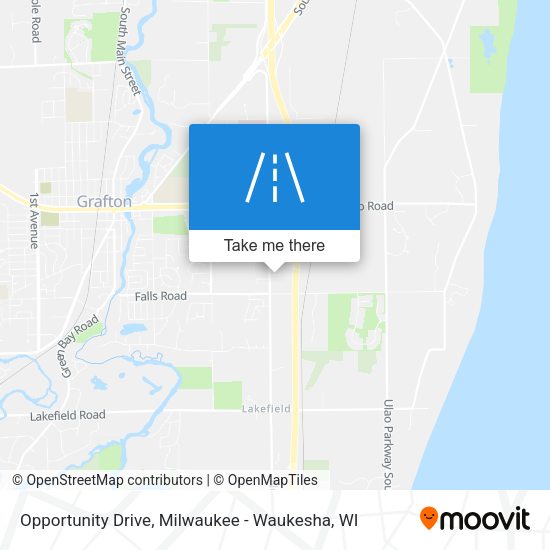 Mapa de Opportunity Drive